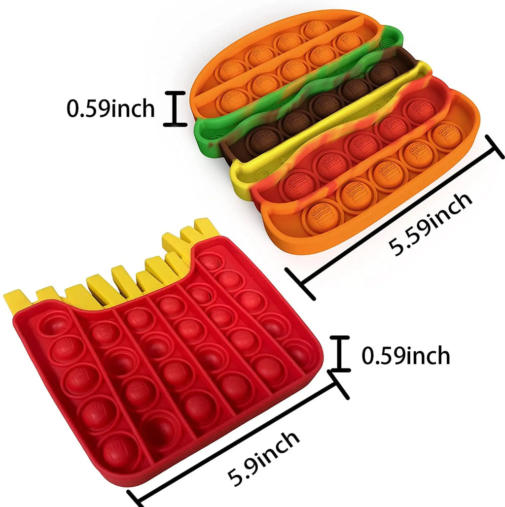 Animal Fidget Toys for Children Adults Kawaii Trend Figet Toy Kids Fun Push Bubble down Antistress toy Girls Boys Birthday Gift