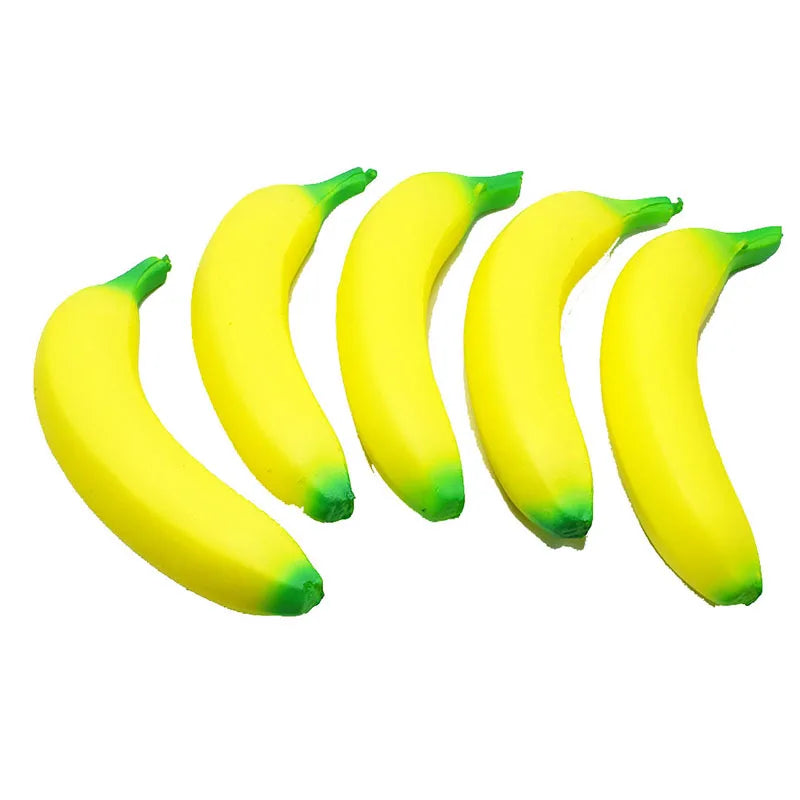 Anti-stress Squish Banana Toys Slow Rising Jumbo Squishy Fruit Squeeze Toy Funny Stress Reliever AntiStress Reduce Pressure Gift