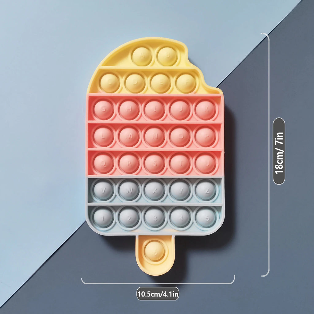 Animal Fidget Toys for Children Adults Kawaii Trend Figet Toy Kids Fun Push Bubble down Antistress toy Girls Boys Birthday Gift