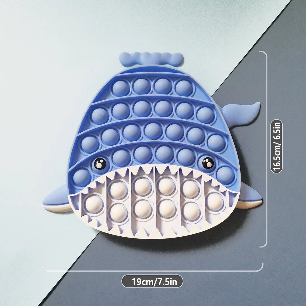 Animal Fidget Toys for Children Adults Kawaii Trend Figet Toy Kids Fun Push Bubble down Antistress toy Girls Boys Birthday Gift