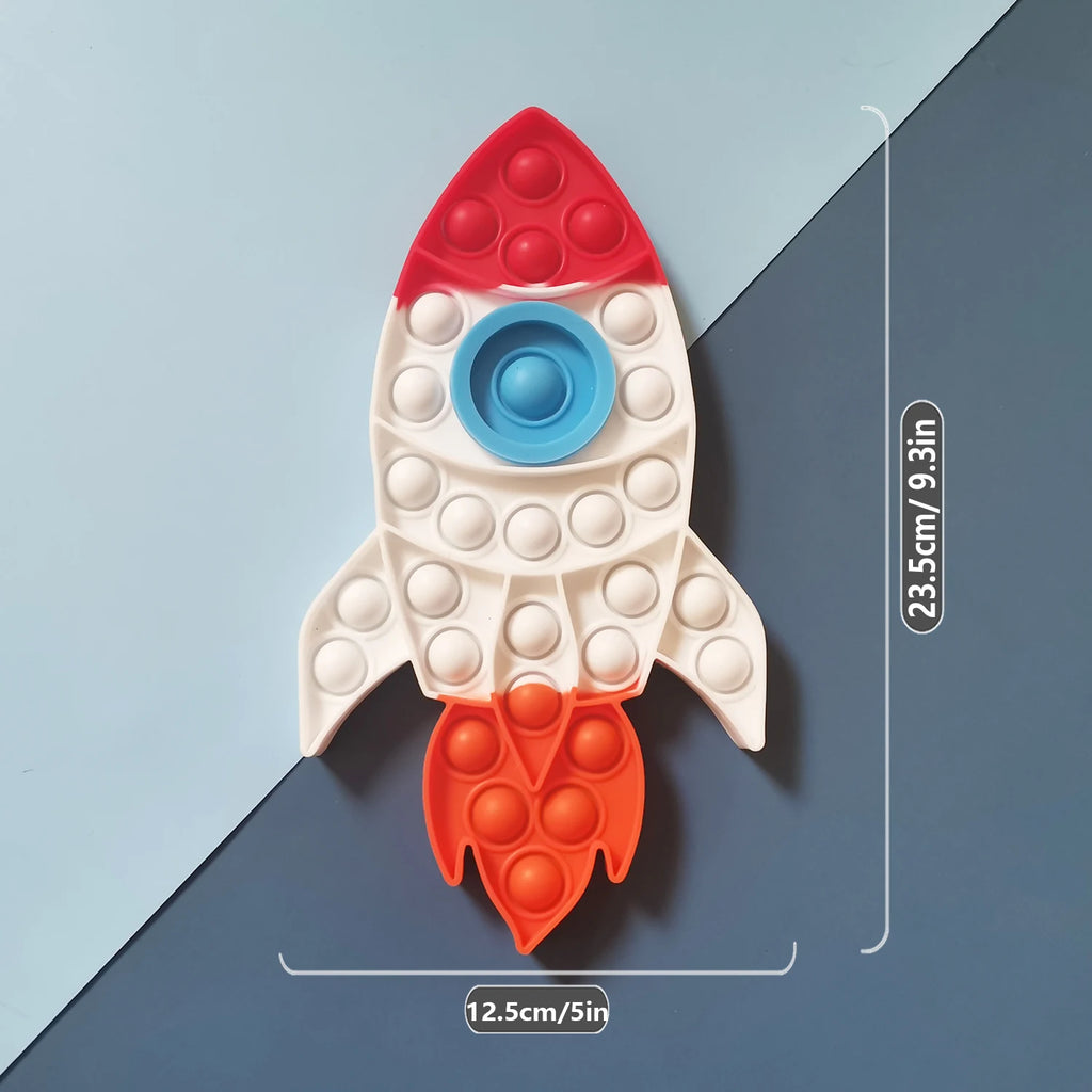 Animal Fidget Toys for Children Adults Kawaii Trend Figet Toy Kids Fun Push Bubble down Antistress toy Girls Boys Birthday Gift