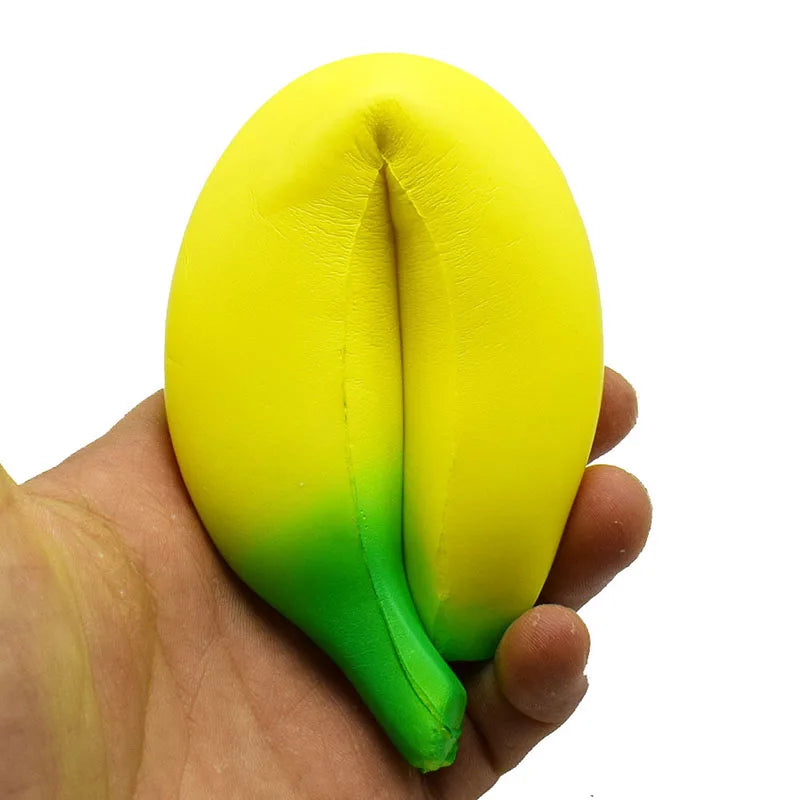 Anti-stress Squish Banana Toys Slow Rising Jumbo Squishy Fruit Squeeze Toy Funny Stress Reliever AntiStress Reduce Pressure Gift