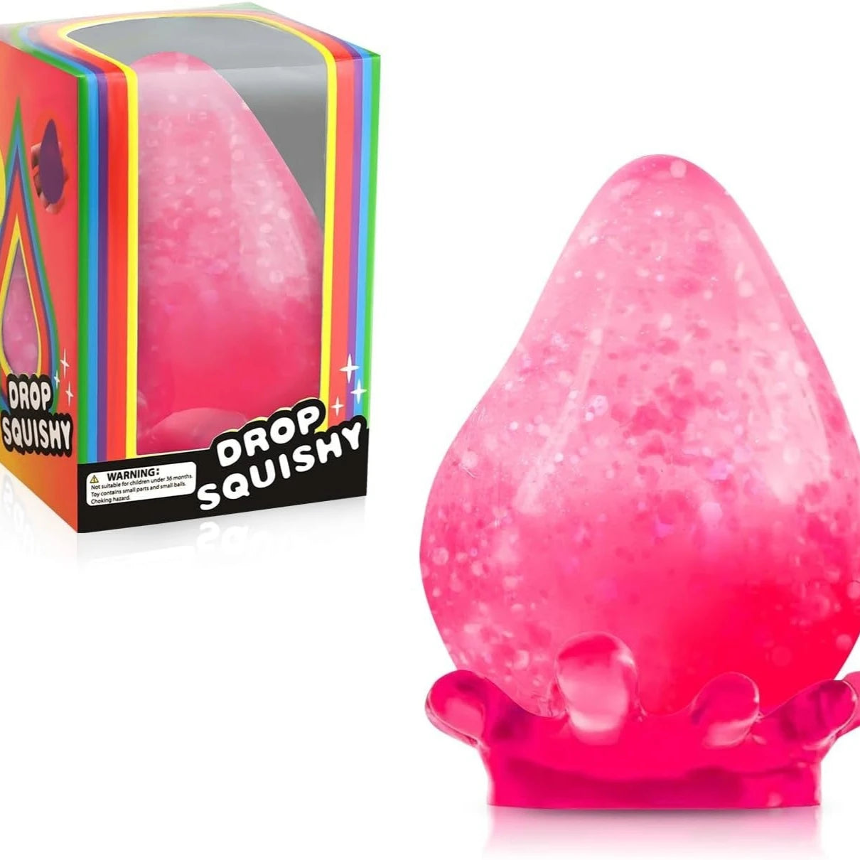 Hot Selling Needoh Style Malt Sugar Squishy Blind Box Slow Rebound Water Cube Stress Ball Ice Cube Kids Decompression Toy Gifts