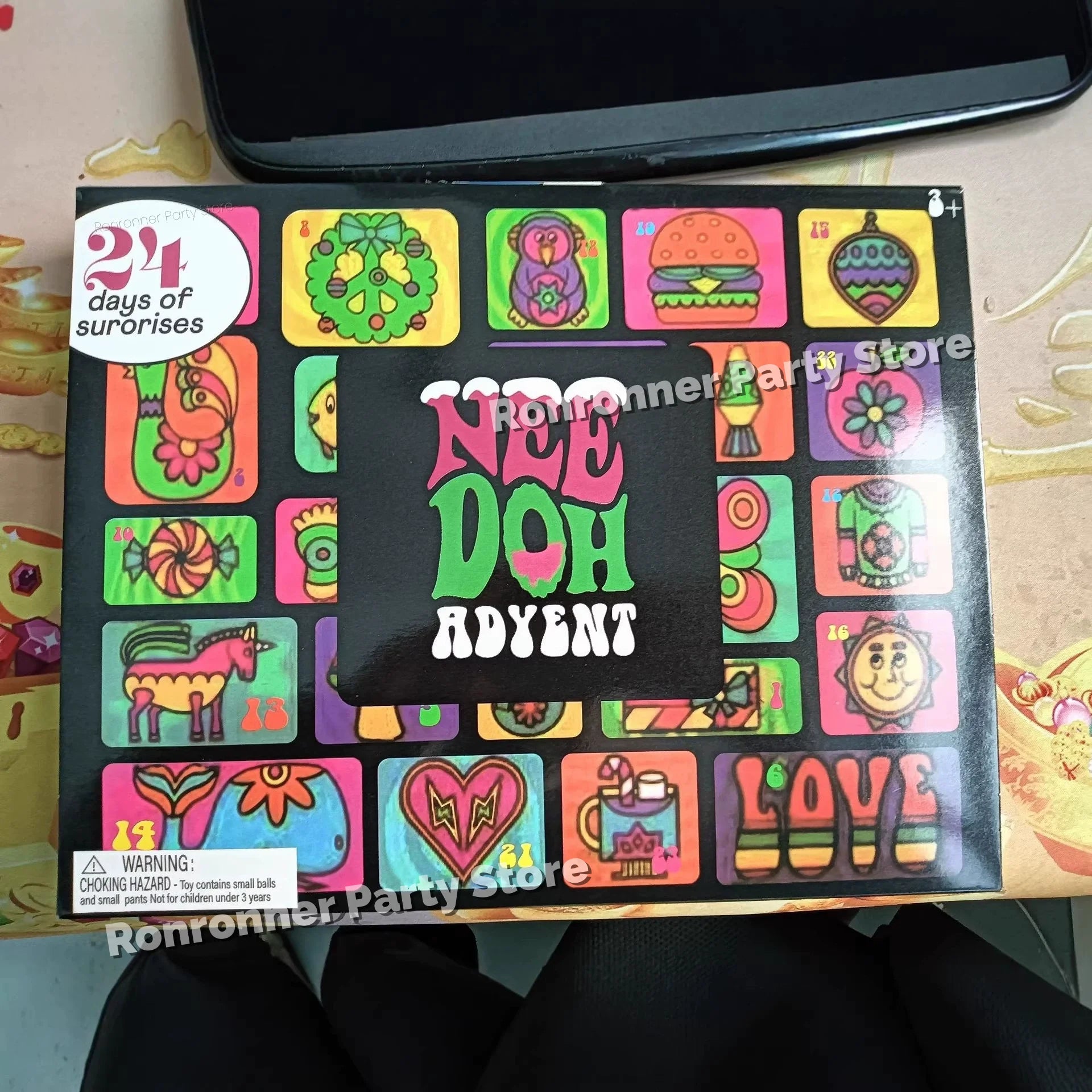 2026 New Needoh Golden Egg Treasure Hunt Box Toy With Squishy Surprise Squeeze Kid easter decoration Party Toy Birthday Gift