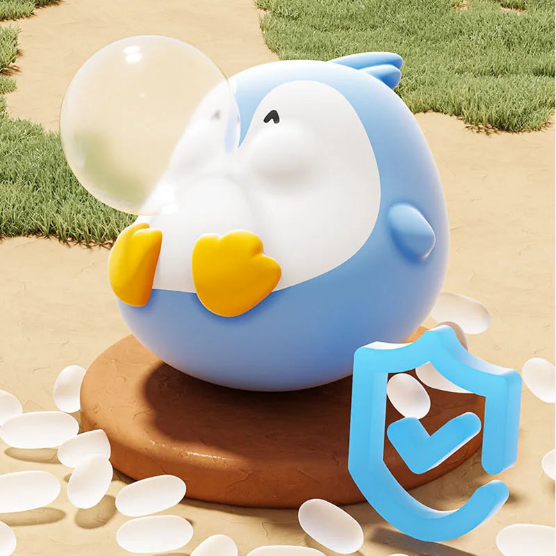 Cute Animal Spitting Bubbles Squish Squeeze Toy Anxiety Stress Relief Sensory Antistress Toys For Adults Birthday Christmas Gift