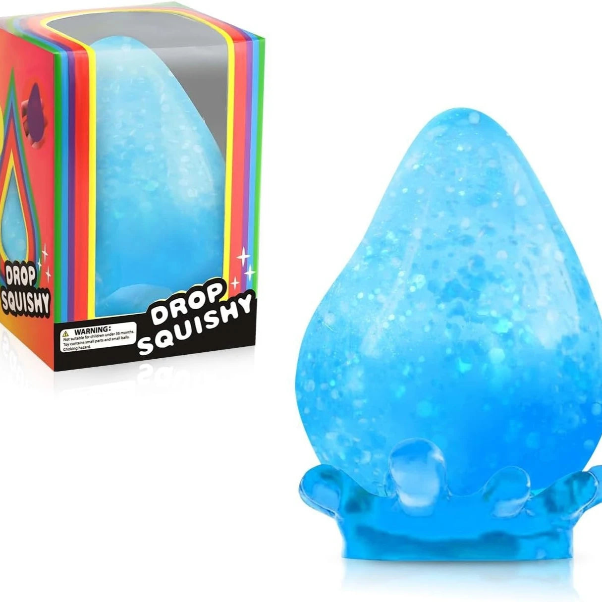 Hot Selling Needoh Style Malt Sugar Squishy Blind Box Slow Rebound Water Cube Stress Ball Ice Cube Kids Decompression Toy Gifts