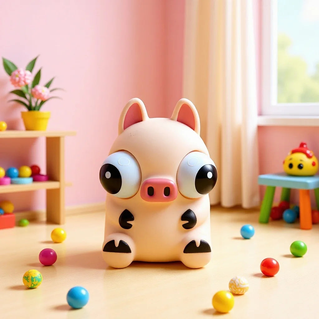 Internet-Famous Hit Animal Squishy Toys Cartoon Cute Pet Stress-Relief Gadgets New-Style Children's Squishable Dolls  Small Toys