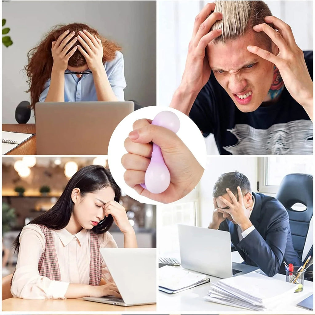 Colorful Dumpling Squishes Stress Balls Fidget Sensory Toys Simulation Food Squishies Bun with Steamer Squeeze Dough Ball Gifts