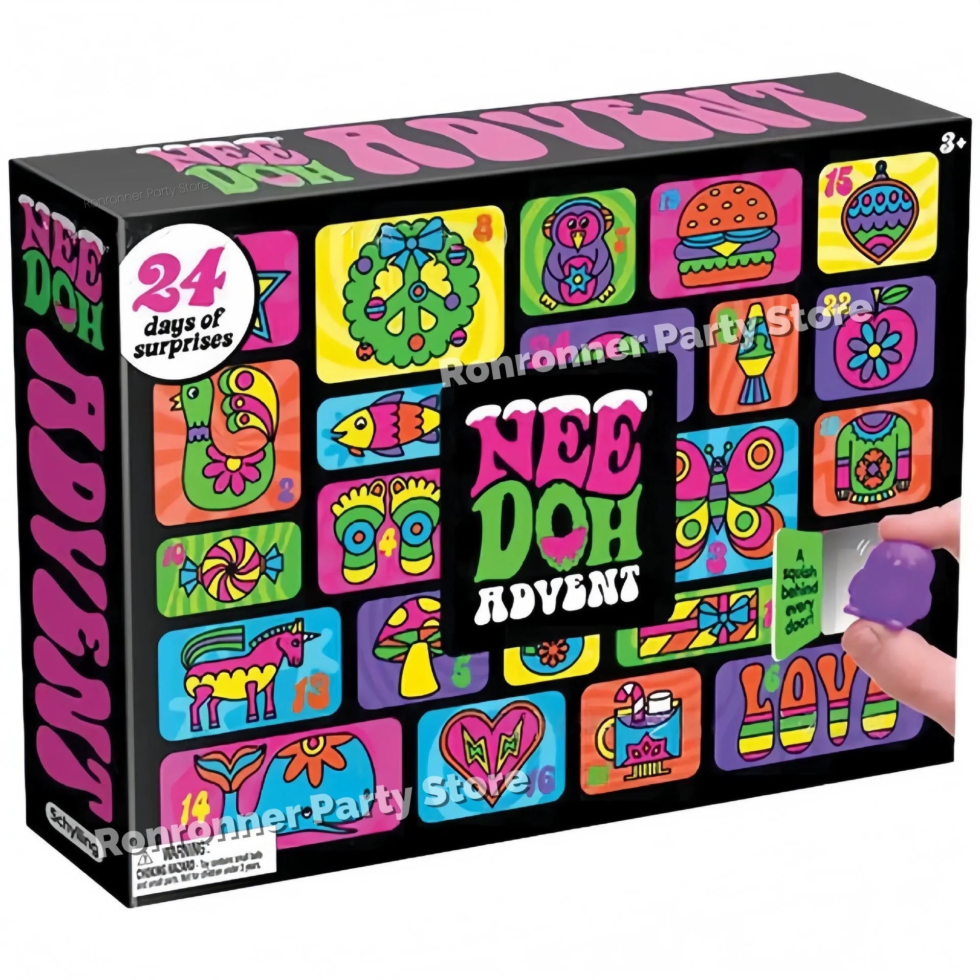 2026 New Needoh Golden Egg Treasure Hunt Box Toy With Squishy Surprise Squeeze Kid easter decoration Party Toy Birthday Gift